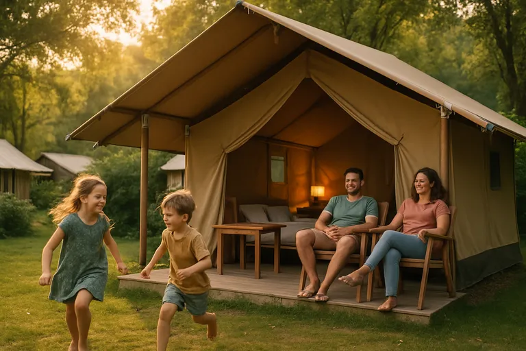 Een complete ervaring: glamping met het gezin in Europa
