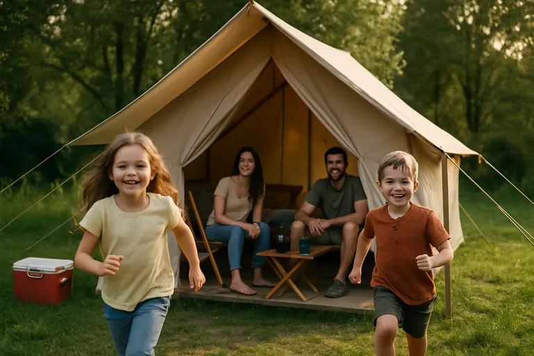 Wat is glamping en waarom is het perfect voor gezinnen?